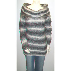 White House Black Market Ombre Cowl Neck Sweater